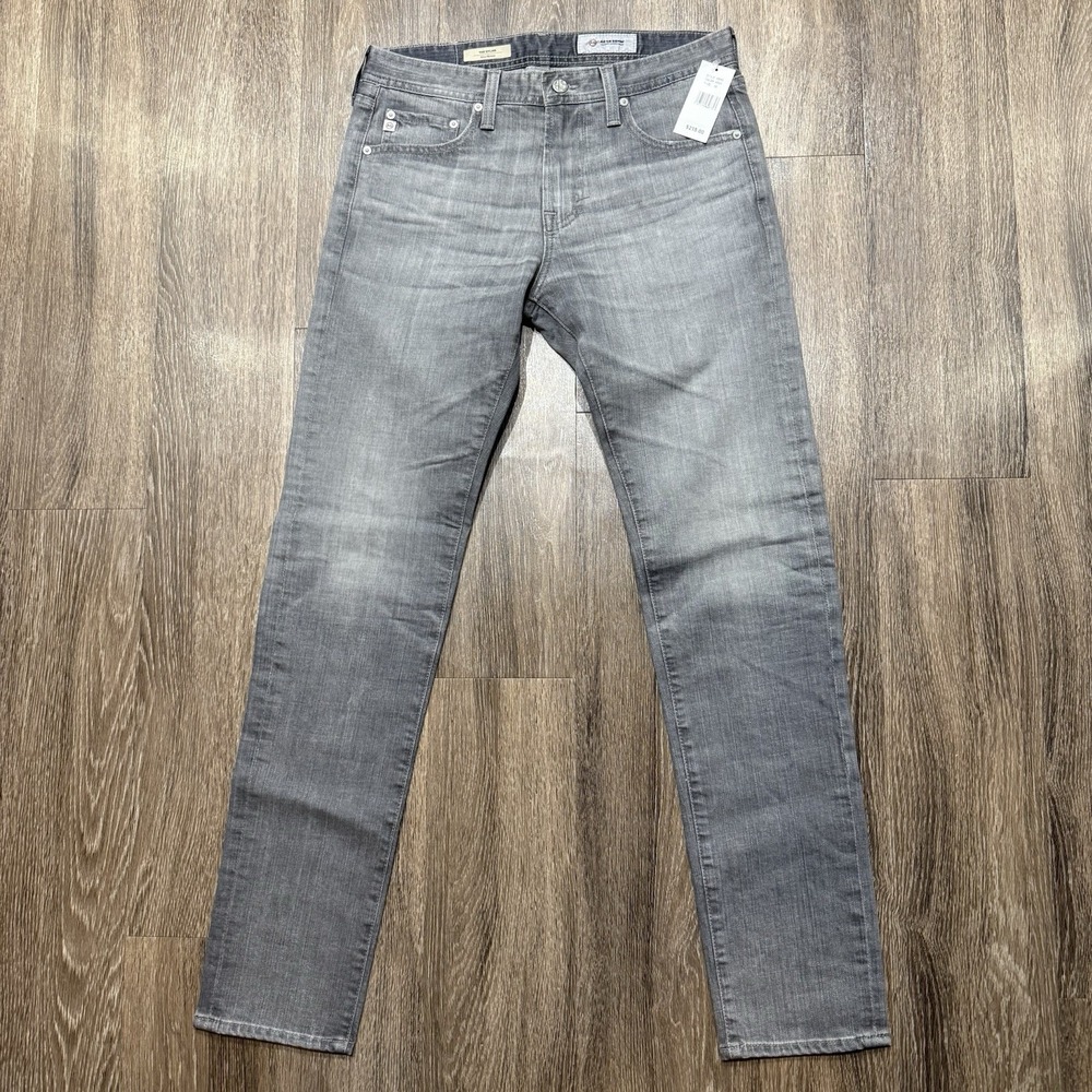 AG-ED Adriano Goldschmied Men's 32X32 Gray Dylan Slim Skinny Jeans Denim